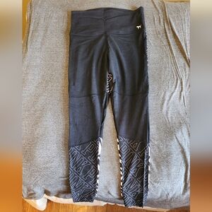 Victoria Secret Pink Women's Large mesh cutout leggings